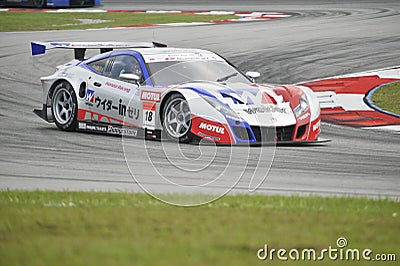 JAPAN SUPER GT SERIES â€“ WEIDER HONDA RACING Editorial Stock Photo